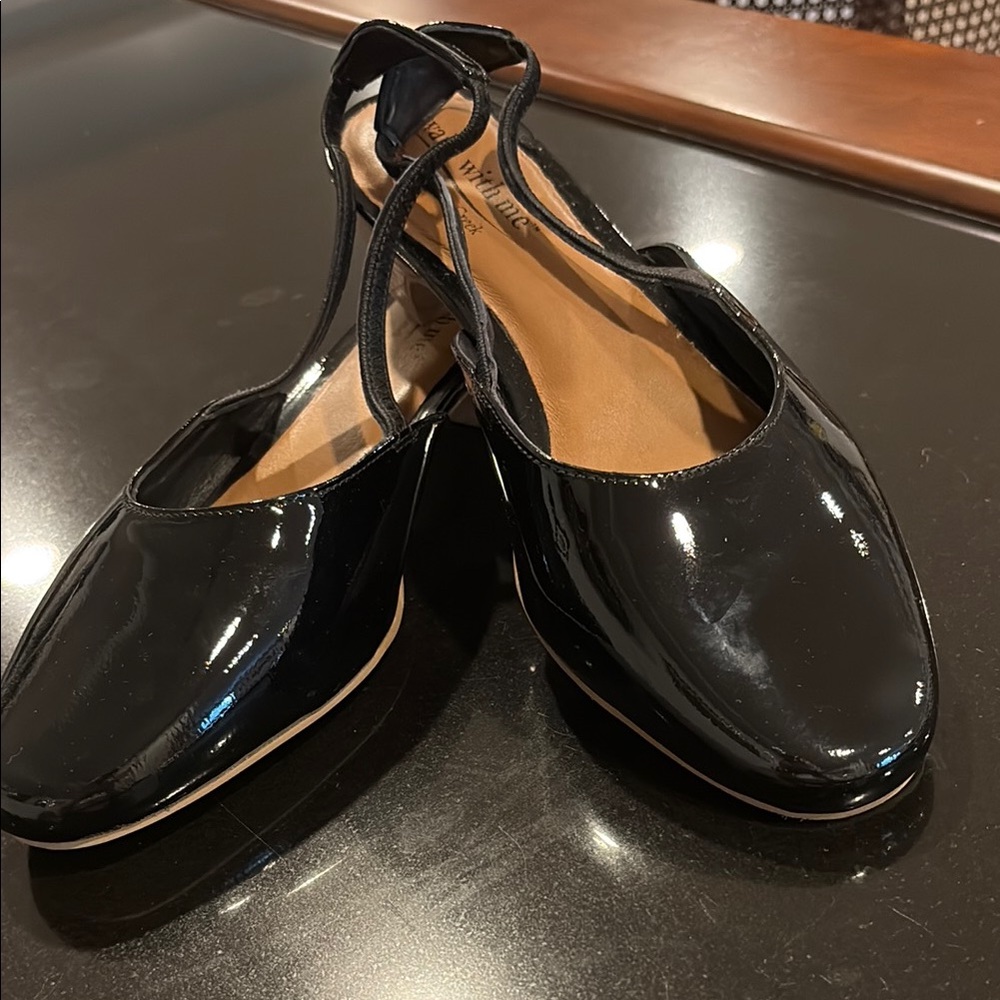 Coldwater Creek Patent Leather Shoes, Low Heel, 10W